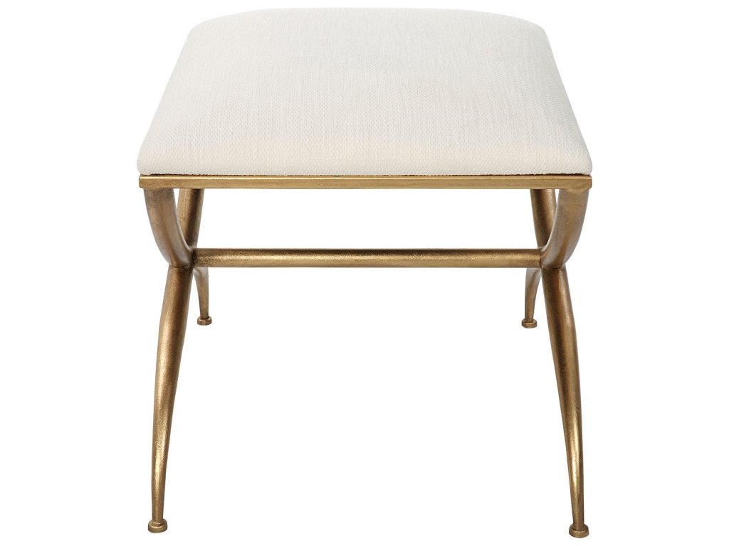 Crossing Small Bench, White - image 3