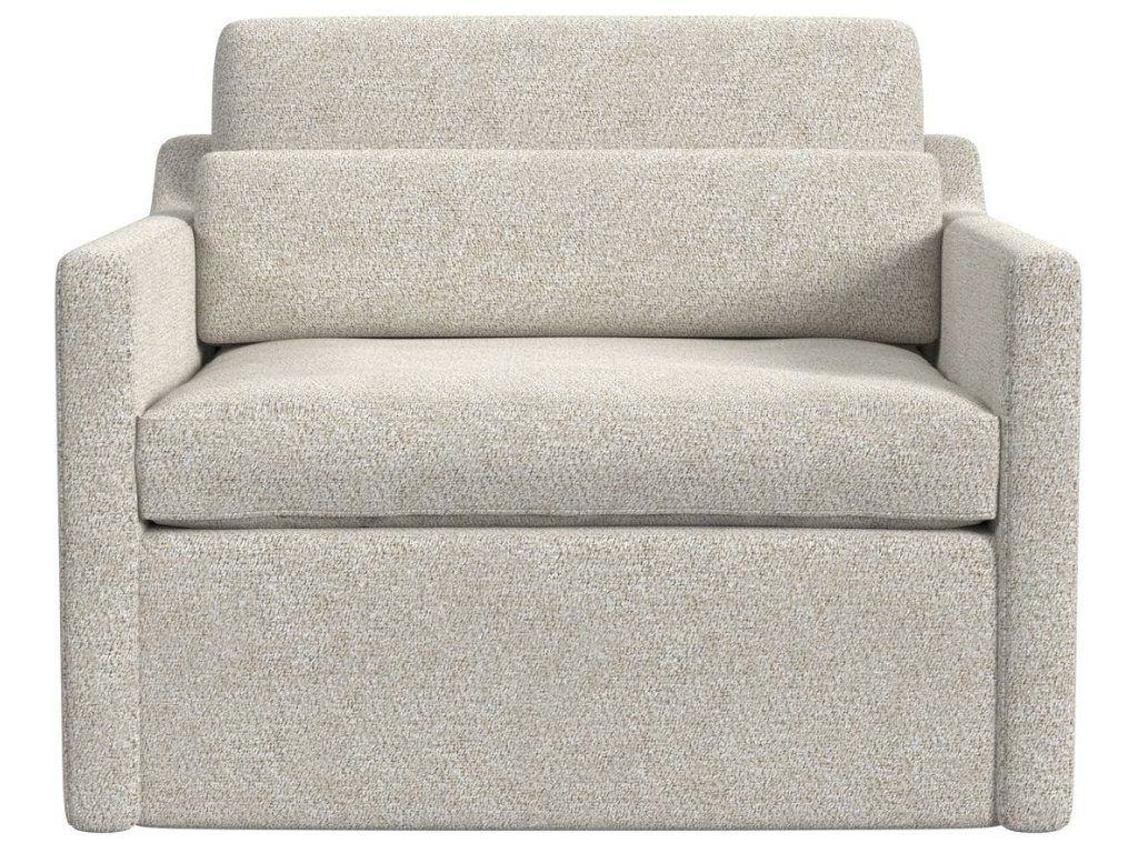 Slope Swivel Chair-And-A-Half - Snuggle Vanilla - image 1