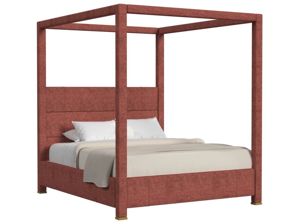 Hibernate Canopy Bed, King - Vintage Tea Rose , 2 Cartons - main image