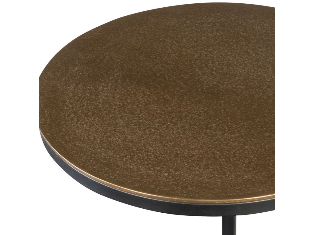 Brunei Accent Table, Gold - image 3