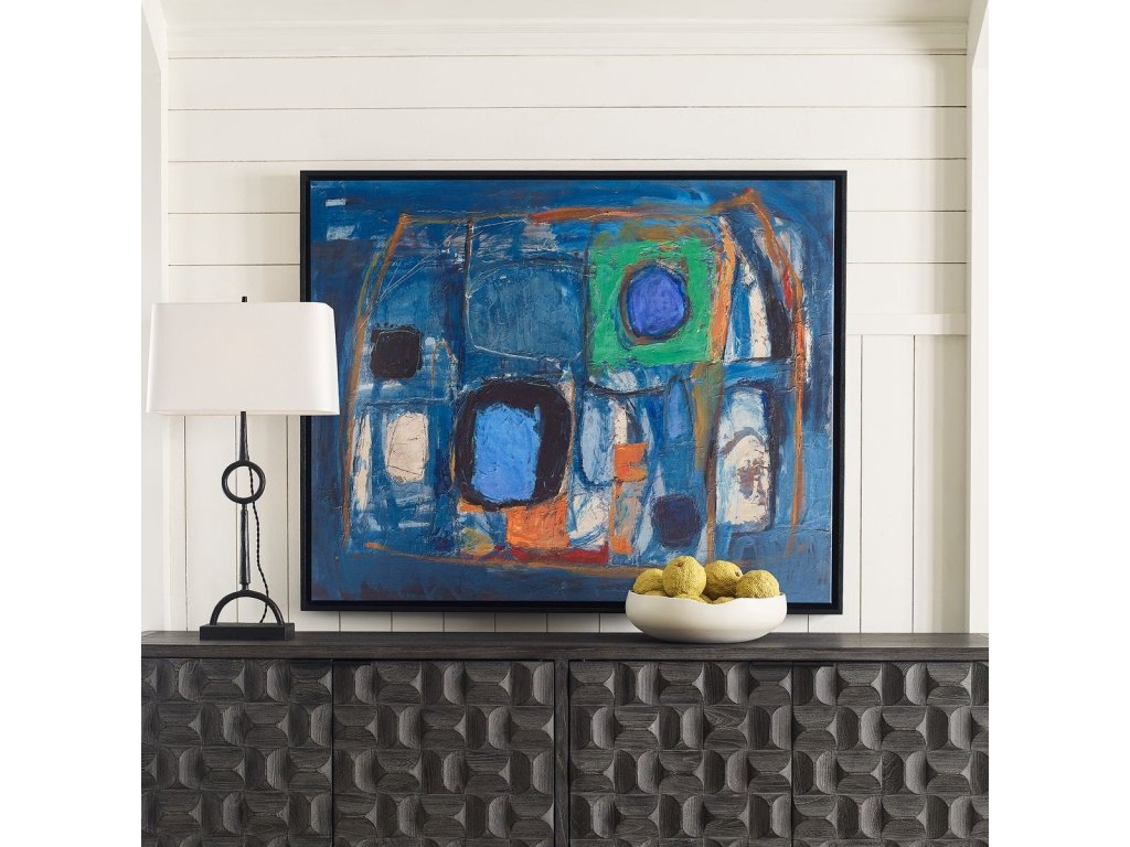 Night Life Framed Canvas - image 1
