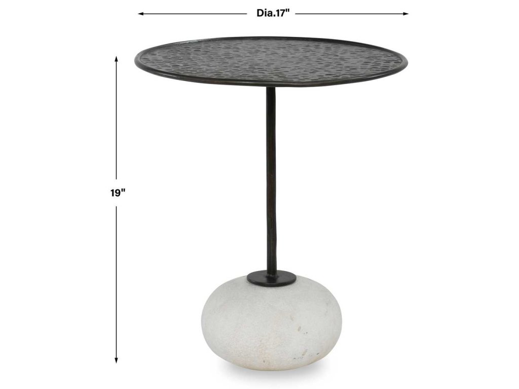 Button Up Accent Table - image 4