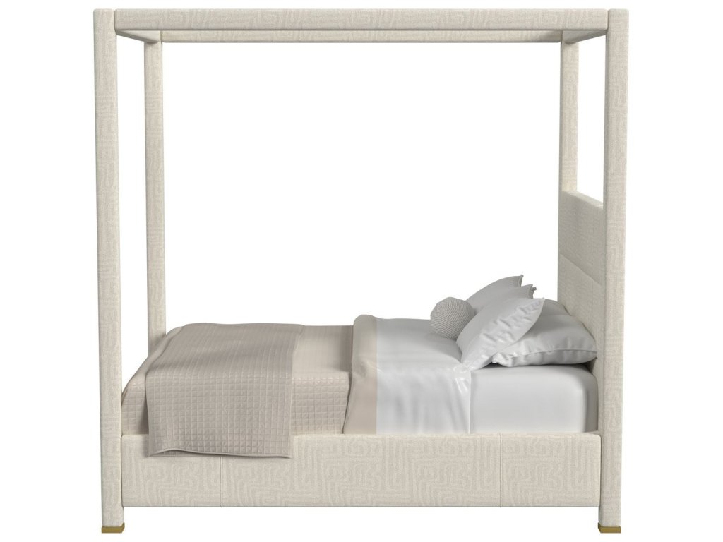 Hibernate Canopy Bed, Queen - Maze Oyster , 2 Cartons - image 2