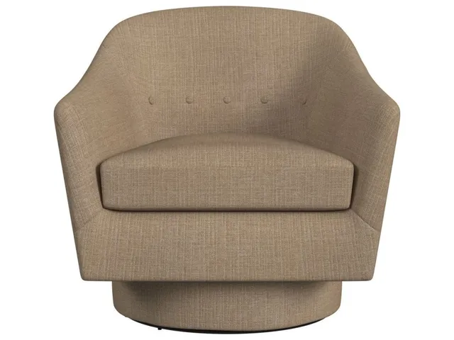 Coupe Swivel Chair - Lush Tawny