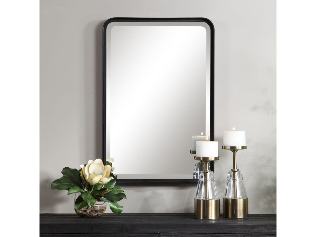 Crofton Vanity Mirror, Black - image 3