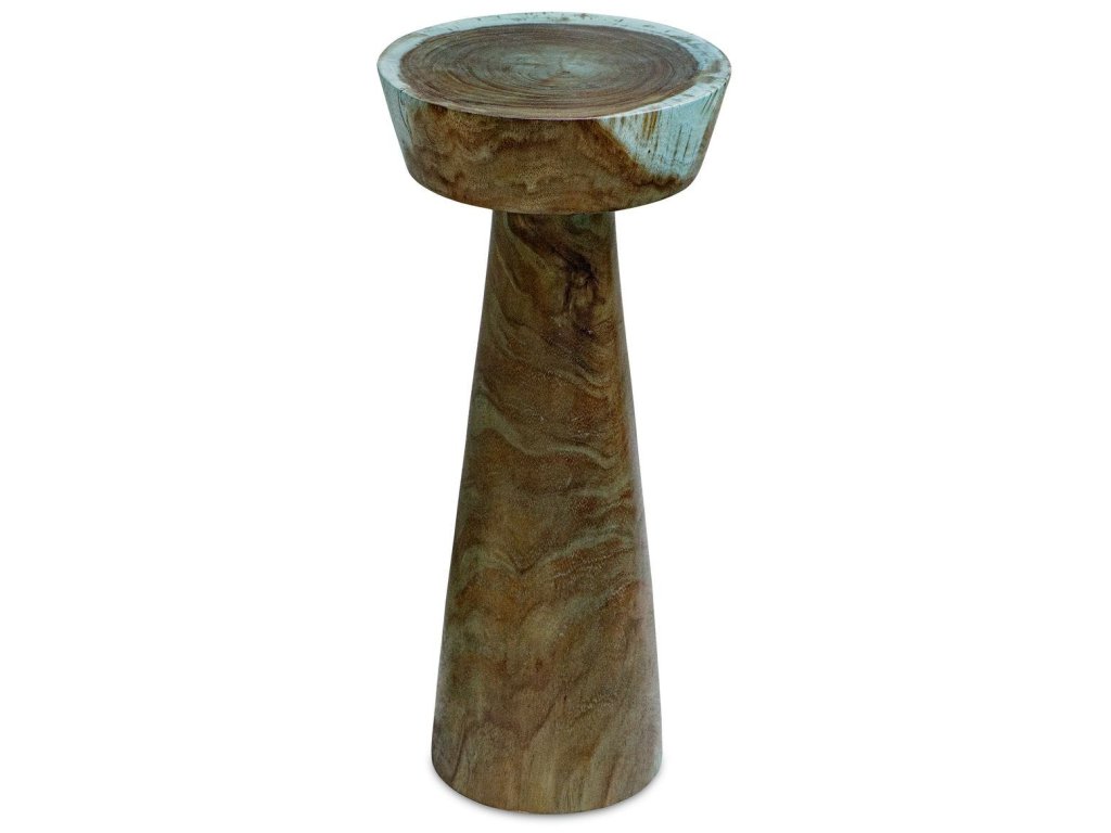 Mano Drink Table, Blue-Green - main image