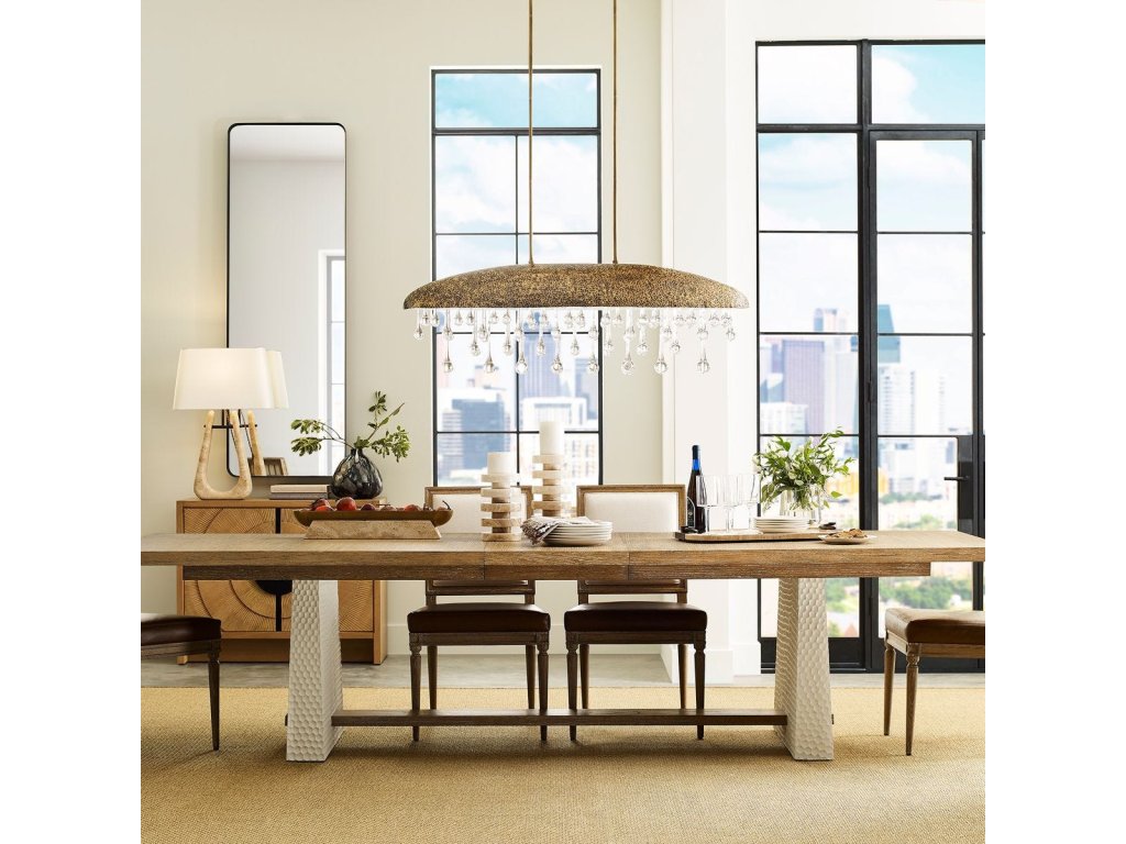 Hewn Trestle Extension Dining Table, 2 Cartons - image 5