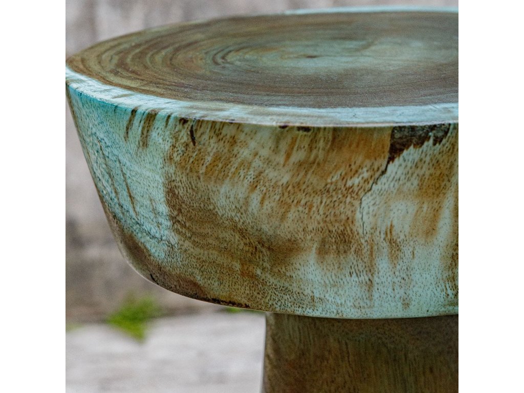 Mano Drink Table, Blue-Green - image 5