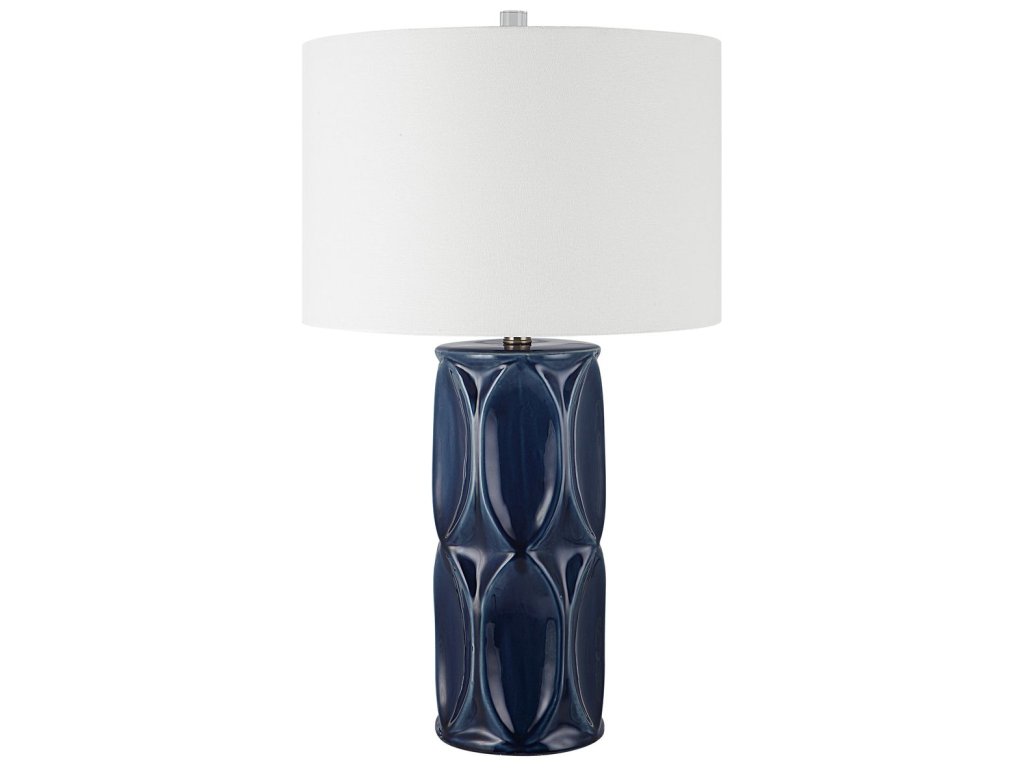 Sinclair Table Lamp, Blue - image 2