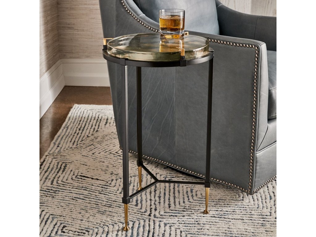 Ice Block Accent Table - Round - image 4