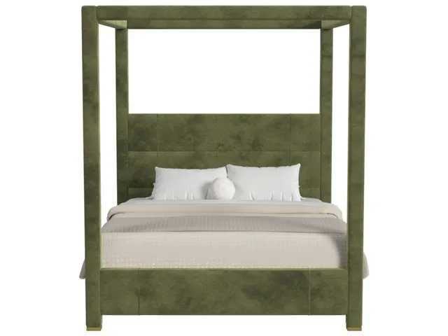 Hibernate Canopy Bed, King - Antique Loden , 2 Cartons - Alternative View