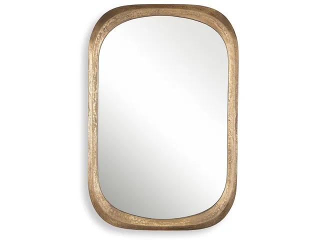 Malone Mirror, Brass
