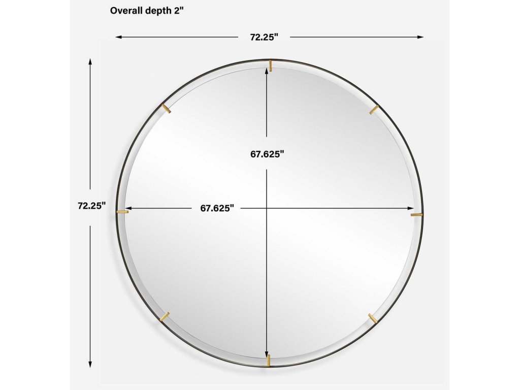 Grand Pendulum Round Mirror - image 5