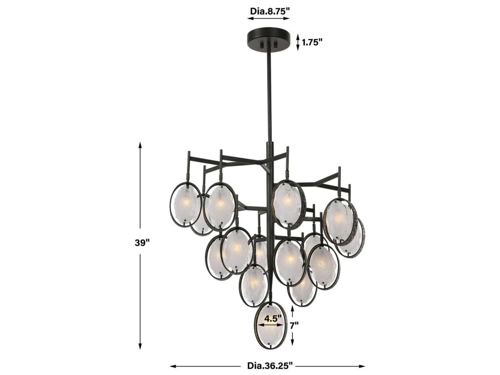 Maxin, 15 Lt Large Chandelier - image 7