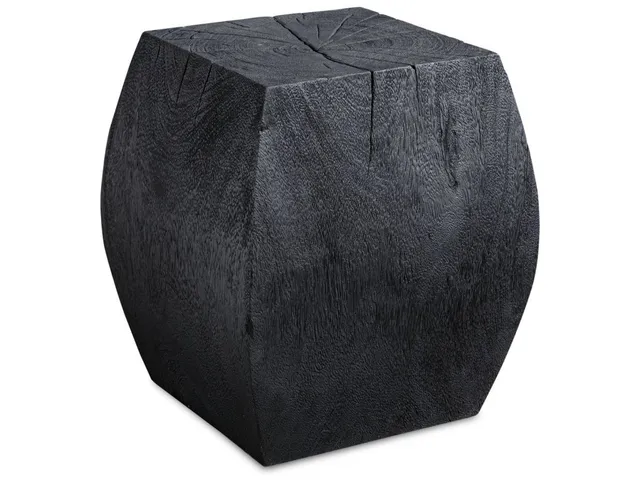 Grove Accent Stool, Black