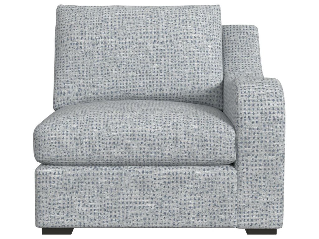 Big Wave Sofa, Right Arm Facing - Dashing Blue - main image
