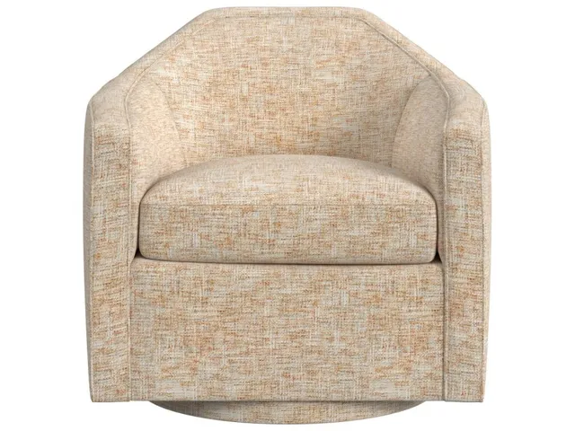 Repartee Swivel Chair - Thatched Butterscotch