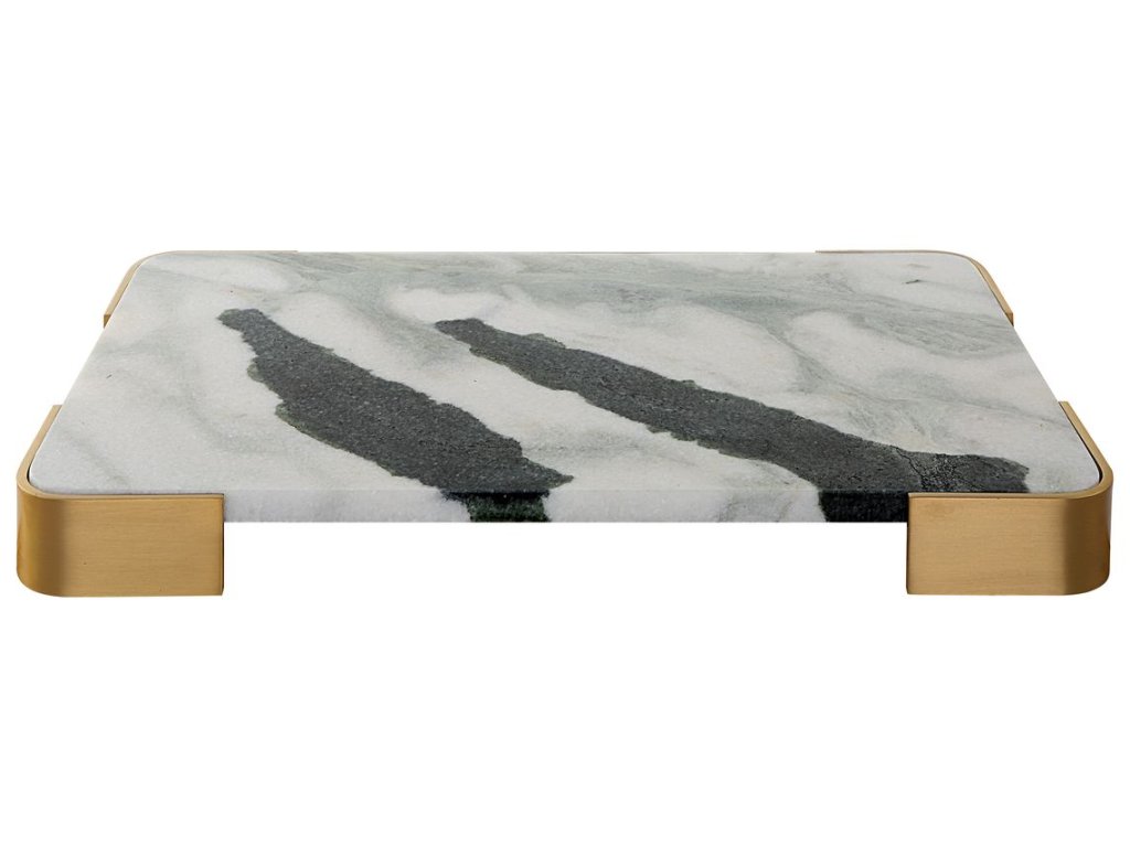 Elevated Tray/Plateau - Panda Marble Medium - main image