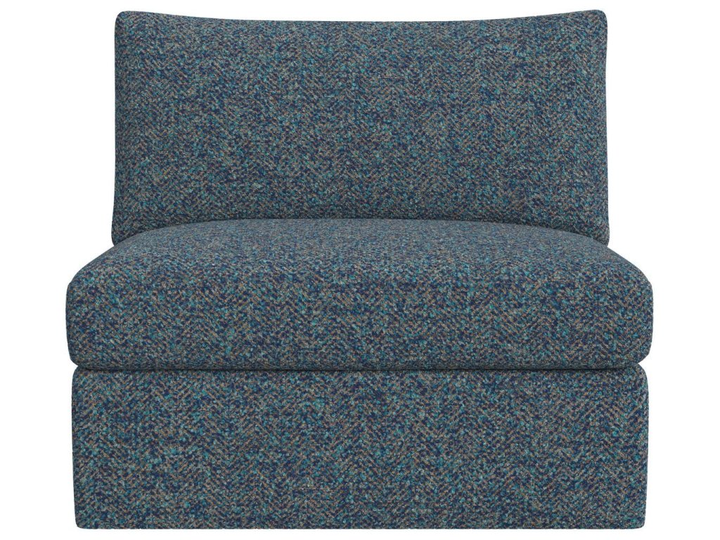 Great Plains Sofa, Armless - Tweedy Bird Jewel - main image