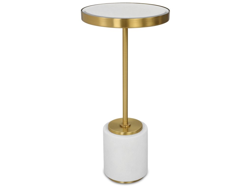 Laurier Drink Table, White - main image