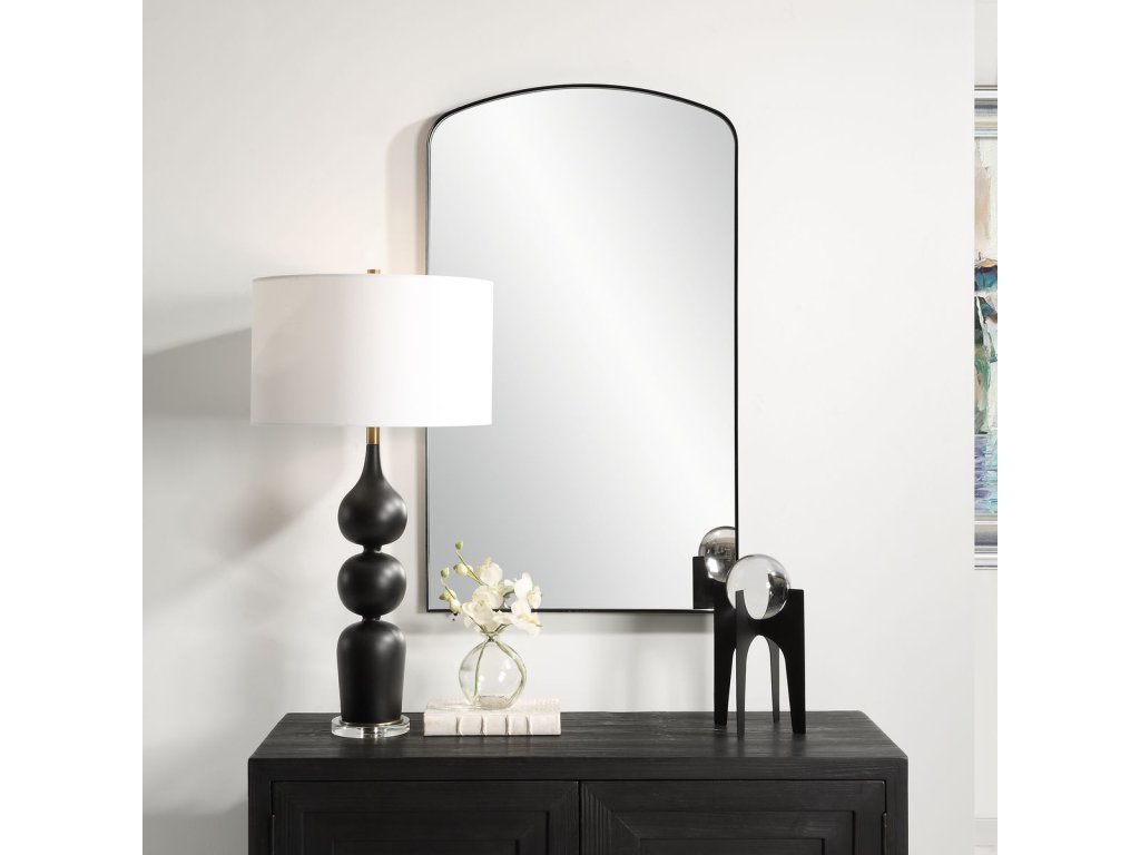 Tordera Arch Mirror, Black - image 2
