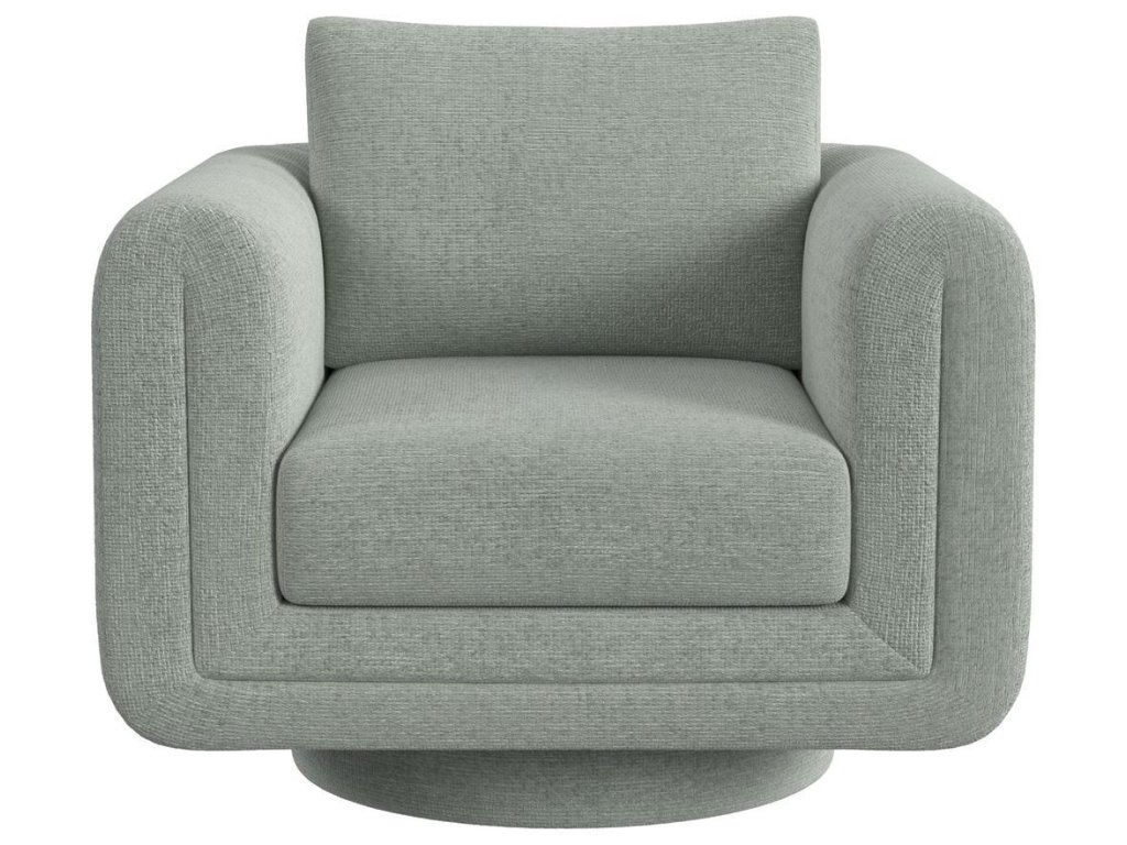 Loop Swivel Chair - Criss Cross Sea Salt - main image
