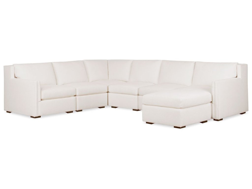 Luxe Sofa, Left Arm Facing - Field Snow - image 5