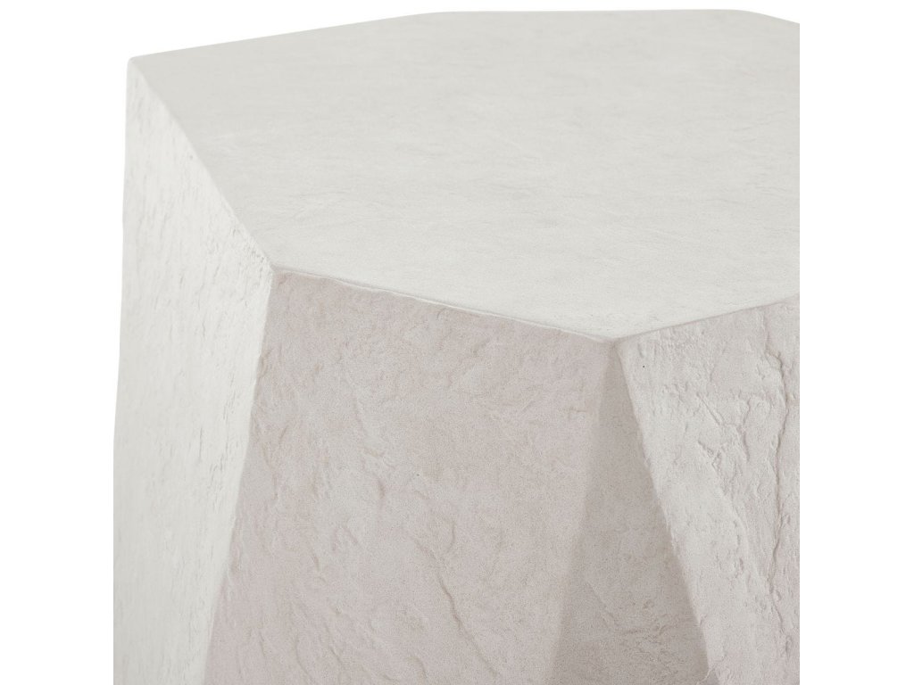 Parra Outdoor Side Table, Limestone - image 4
