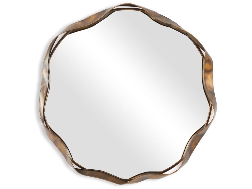 Catch The Wave Round Mirror - main image