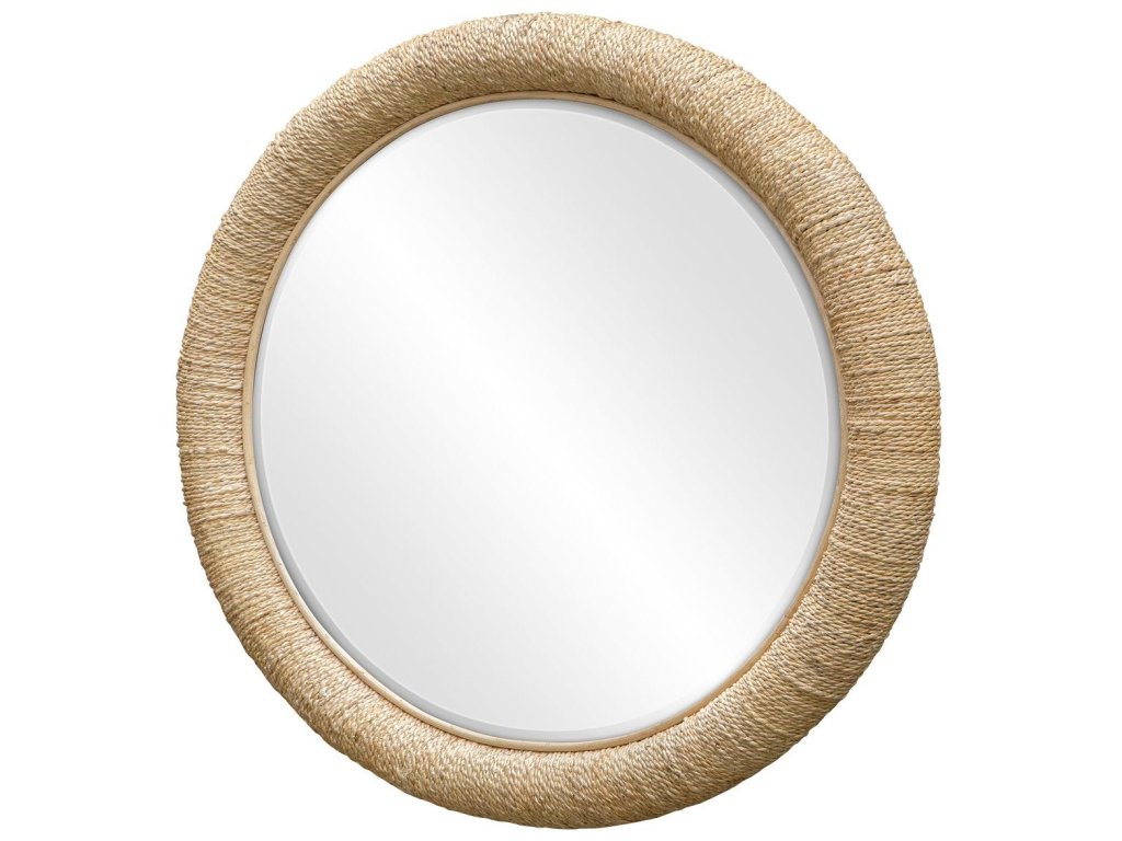Mariner Round Mirror, Natural - image 2