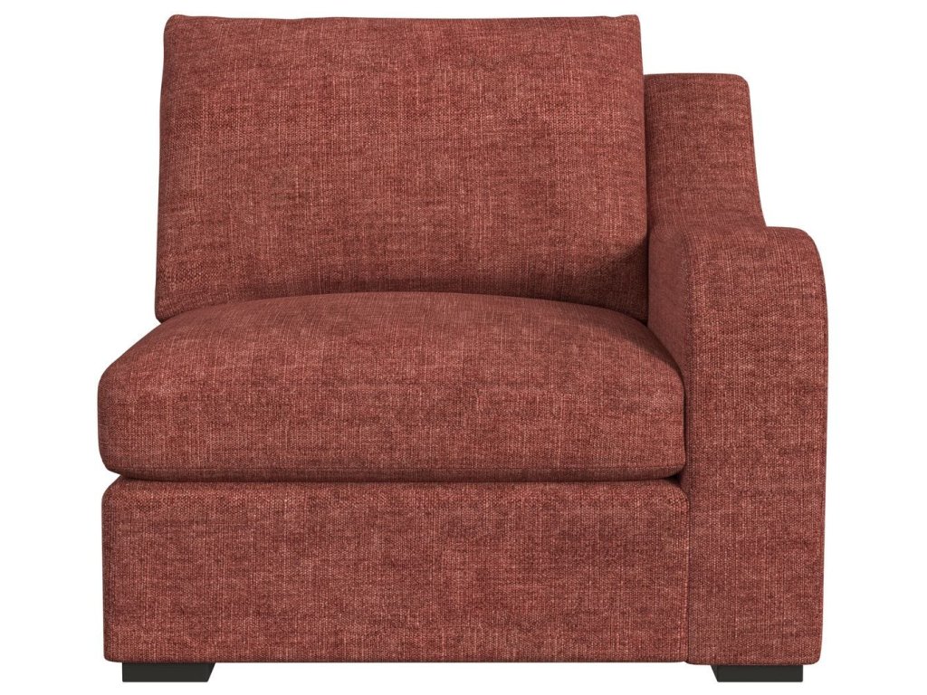 Big Wave Sofa, Right Arm Facing - Vintage Tea Rose - main image