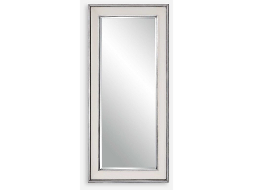 32 X 70 Metallic Trim Leaner Mirror - main image