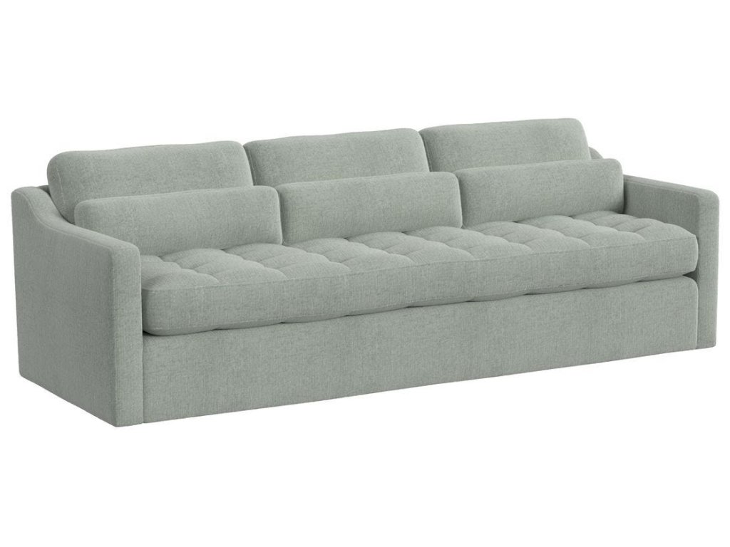 Slope 90 Inch Sofa - Criss Cross Sea Salt - image 2