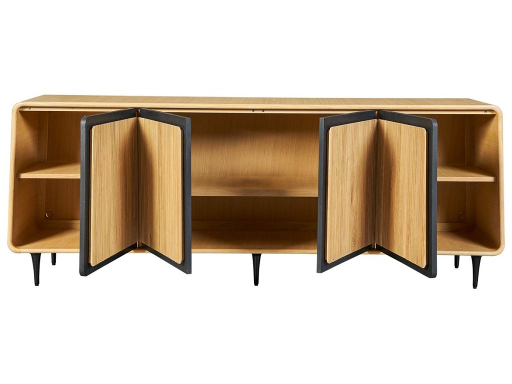 Striation 4 Door Cabinet - image 5