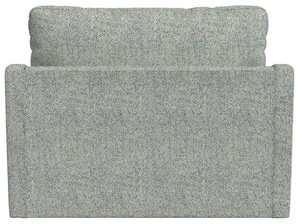 Slope Tufted Swivel Chair-And-A-Half - Tweedy Bird Sky - image 3