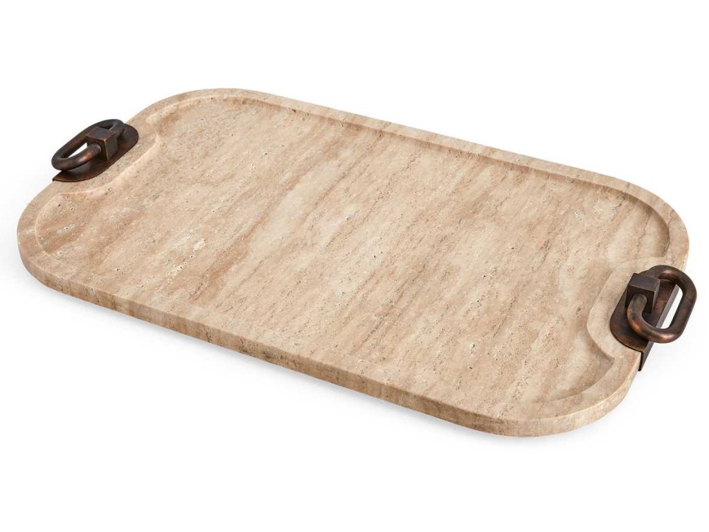 Hippodrome Tray - Travertine - image 2