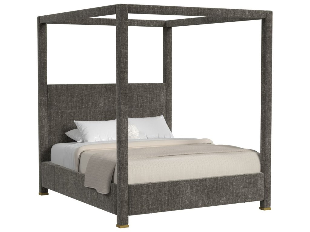 Hibernate Canopy Bed, King - Lux Graphite , 2 Cartons - main image