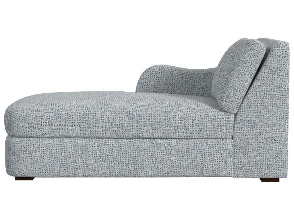 Big Wave Chaise, Left Arm Facing - Dashing Blue - image 2