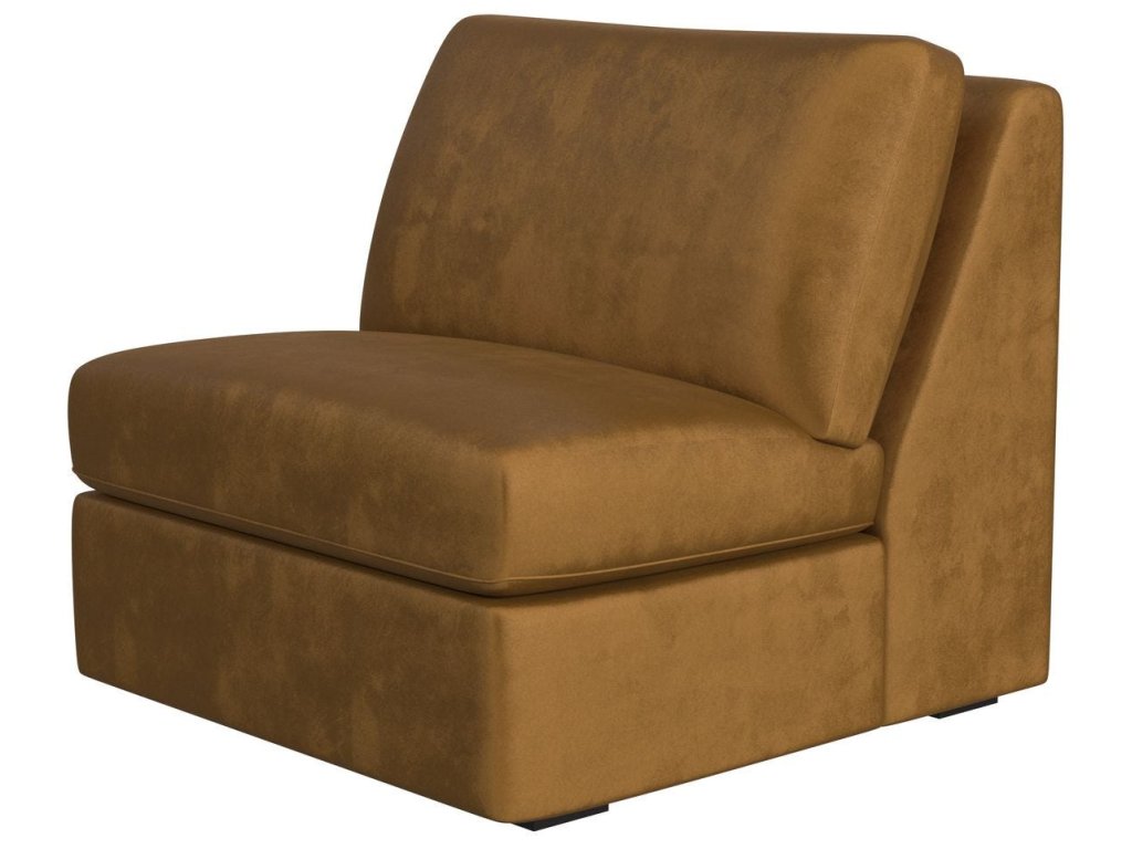 Wave Sofa, Armless - Bliss Bronze - image 1