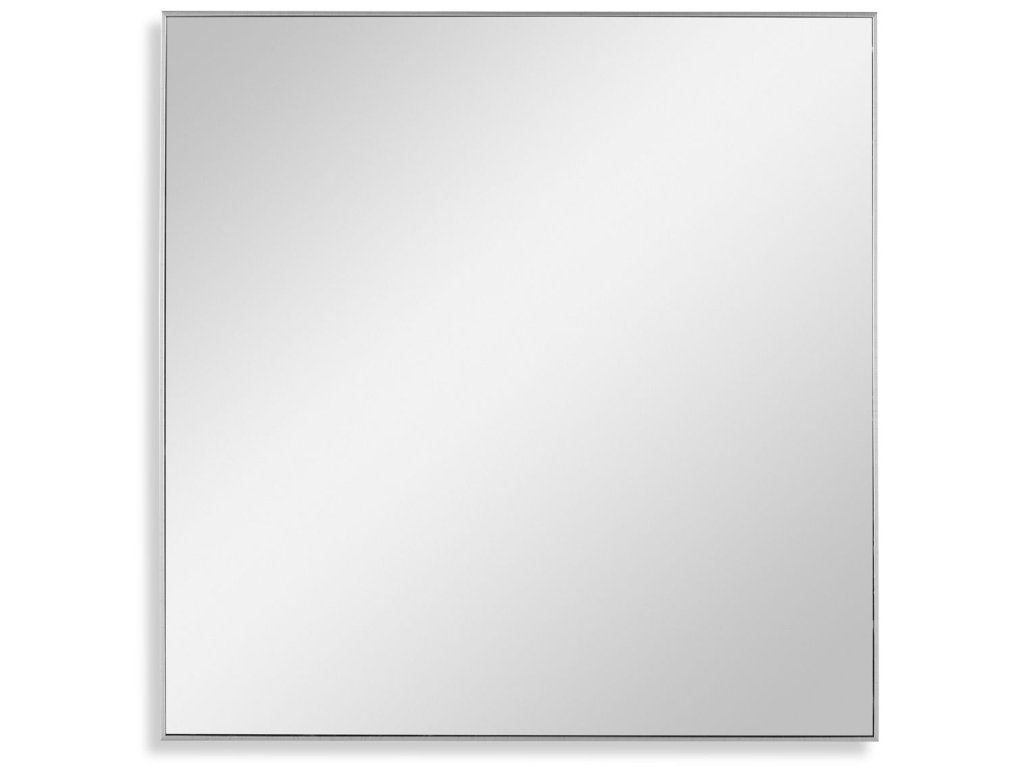 Alexo Square Mirror, Silver - main image