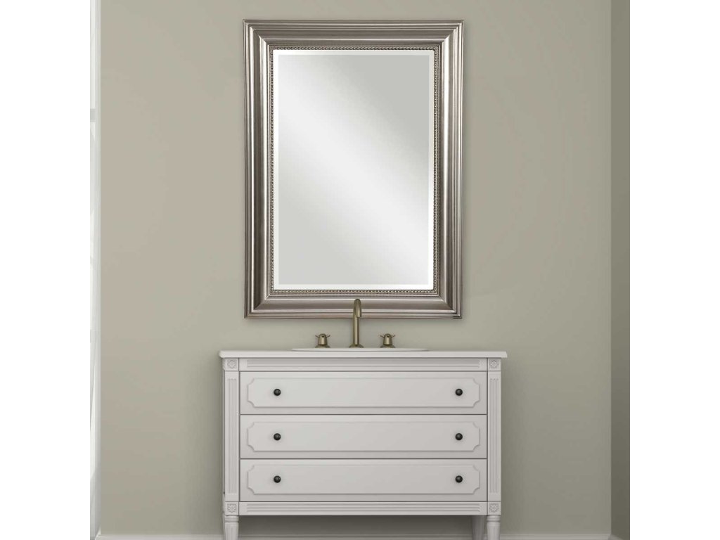 Stuart Mirror, Silver - image 3