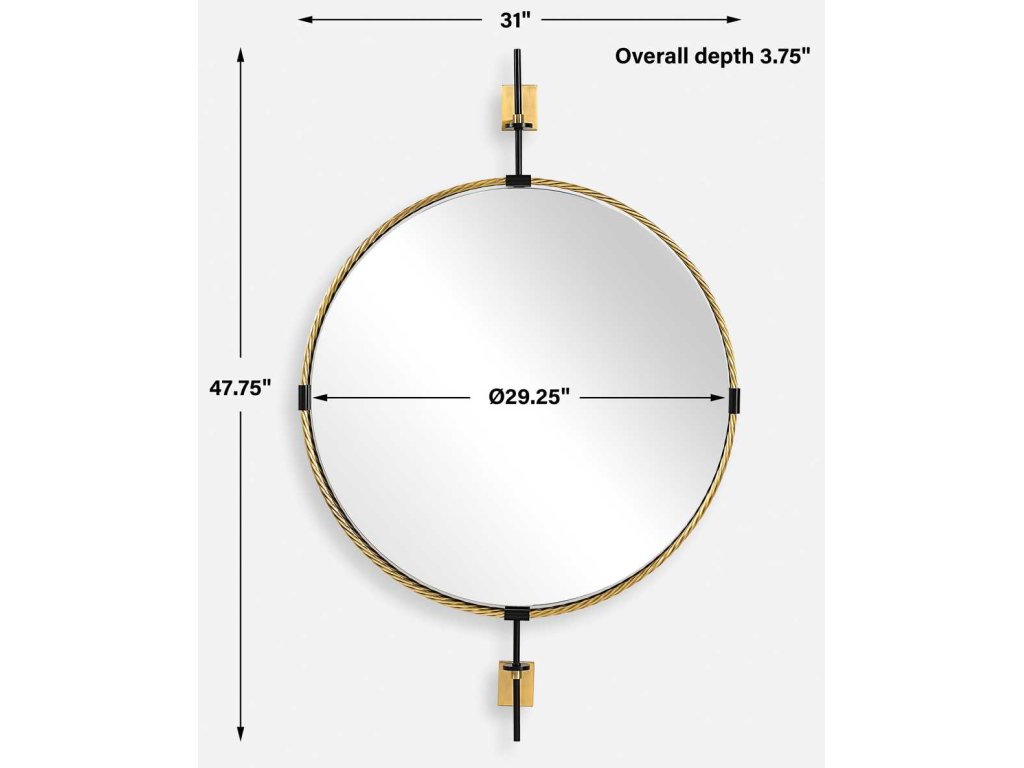 Guardrail Round Mirror - image 6