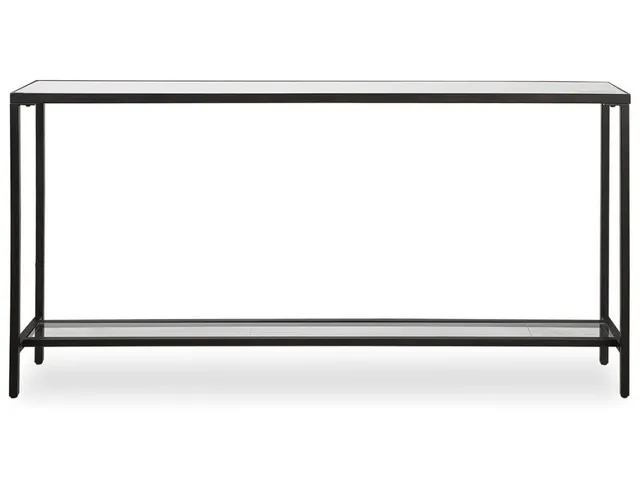 Hayley Console Table, Black