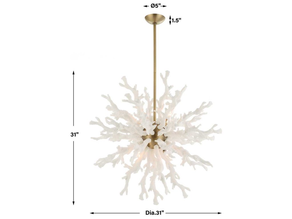 Coral Reef, 8 Lt Pendant - image 10