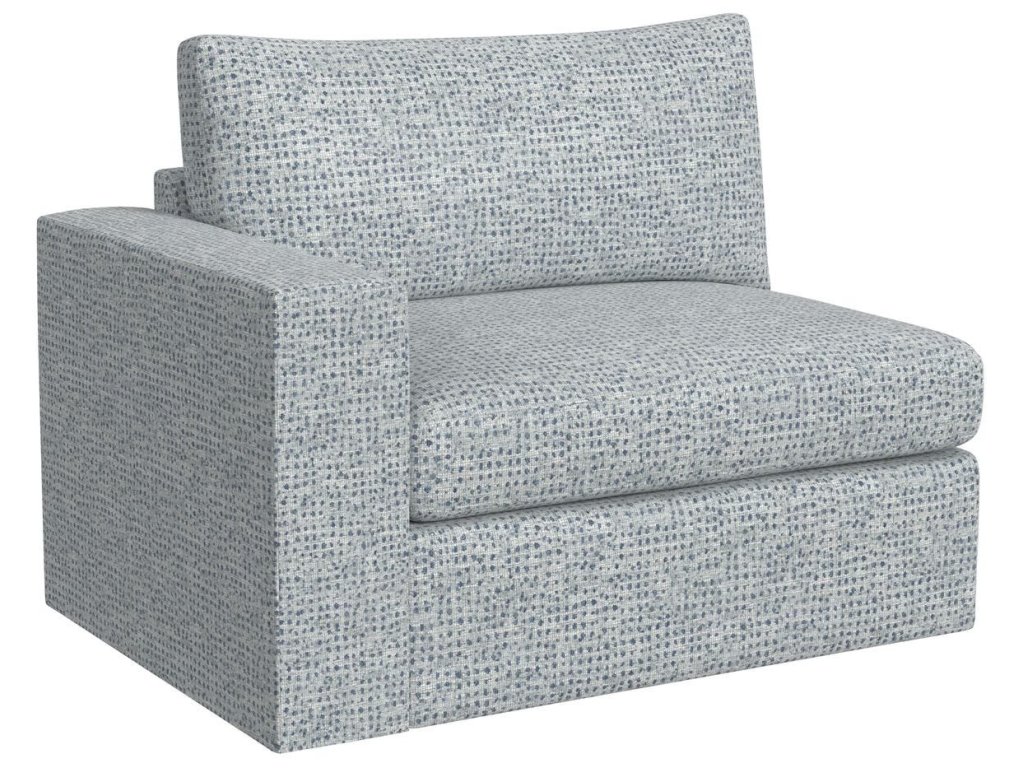 Great Plains Sofa, Left Arm Facing - Dashing Blue - image 1