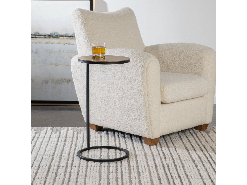 Brunei Accent Table, Gold - image 4