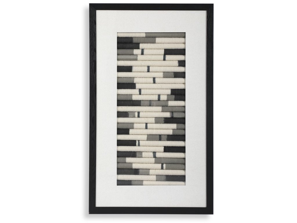 Flaxen Scroll Shadow Box - main image