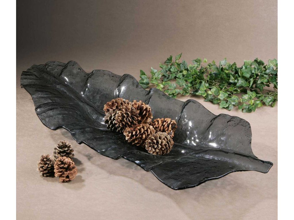 Smoked Leaf Tray - image 2