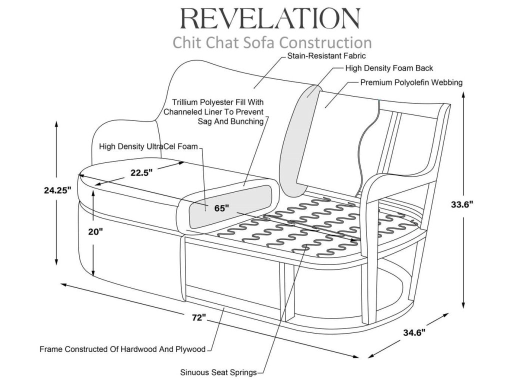Chit Chat Sofa - Thatched Butterscotch - image 4