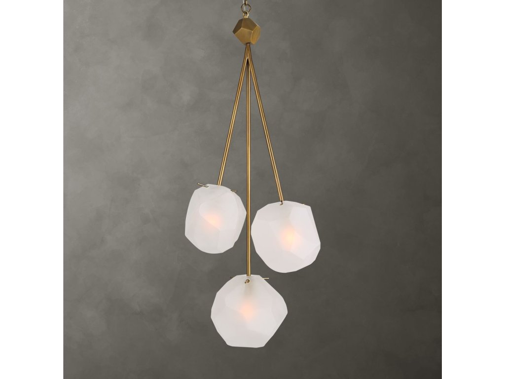 Geodesic, 3 Lt Pendant - main image